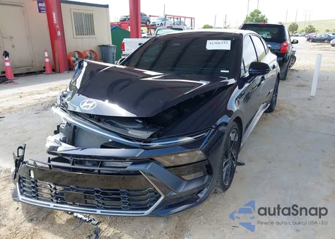 2024 Hyundai Sonata N Line из США, поврежденный, VIN KMHL54JC2RA412664